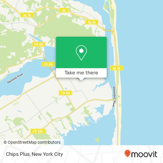 Chips Plus map