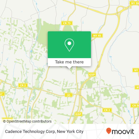 Mapa de Cadence Technology Corp