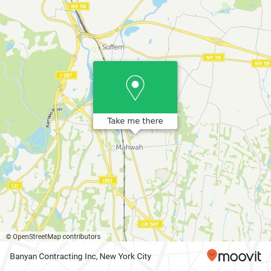Mapa de Banyan Contracting Inc