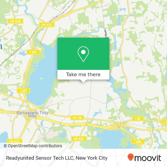 Mapa de Readyunited Sensor Tech LLC