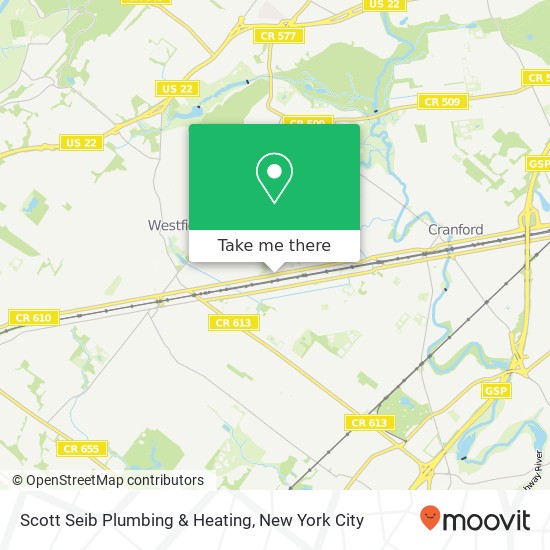 Scott Seib Plumbing & Heating map