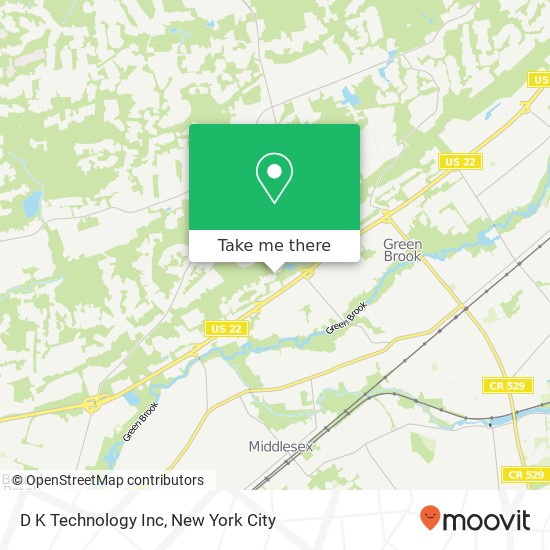 Mapa de D K Technology Inc