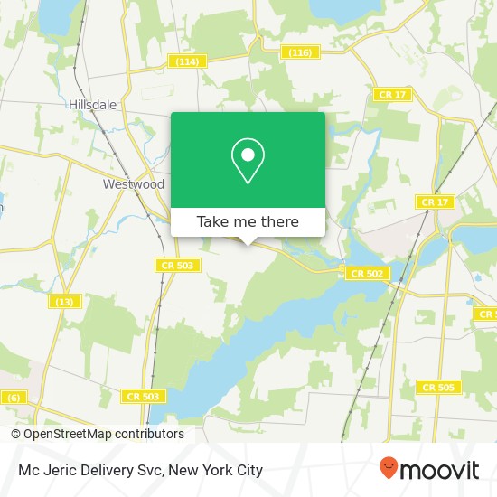 Mc Jeric Delivery Svc map