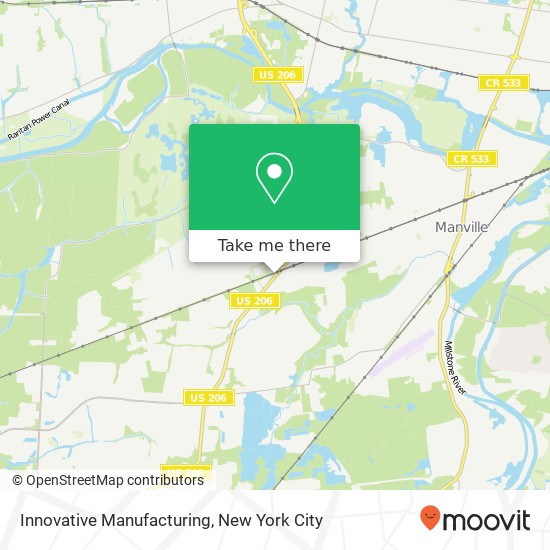 Innovative Manufacturing map