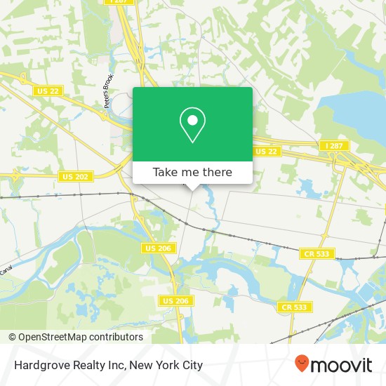 Hardgrove Realty Inc map