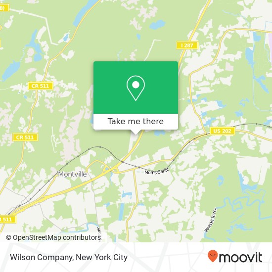 Mapa de Wilson Company