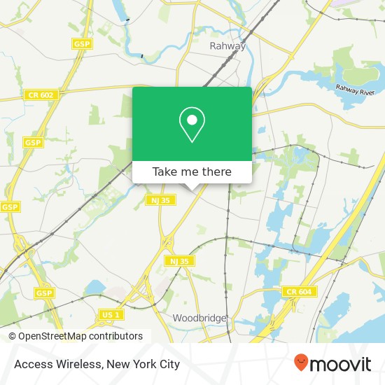 Mapa de Access Wireless