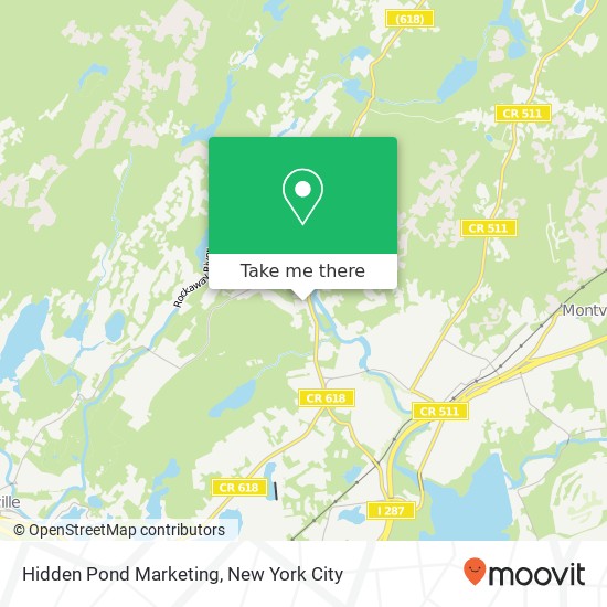 Hidden Pond Marketing map