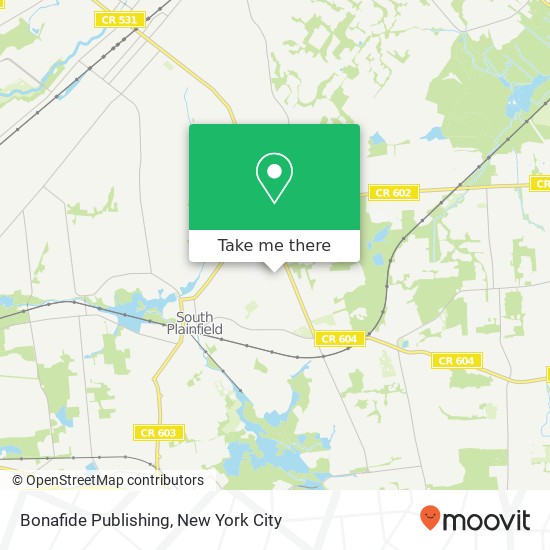 Bonafide Publishing map