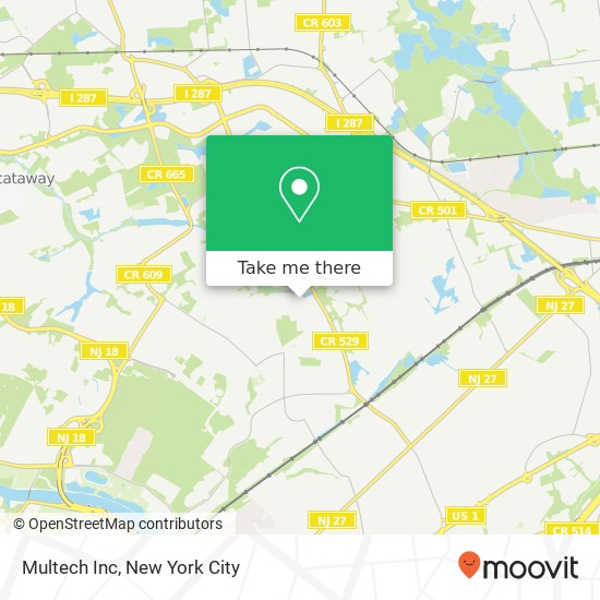 Multech Inc map
