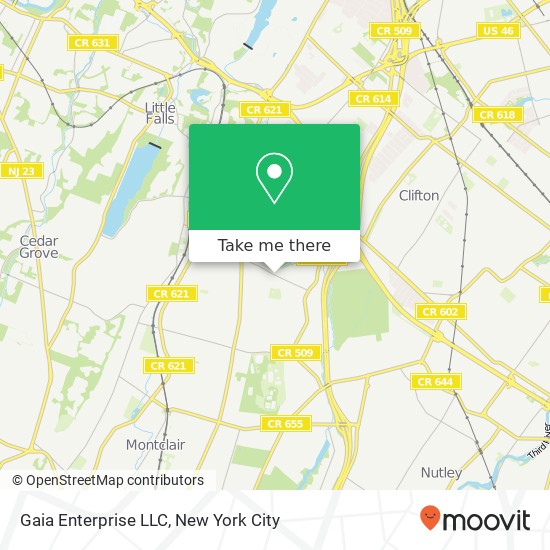 Mapa de Gaia Enterprise LLC