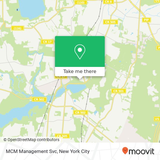 Mapa de MCM Management Svc
