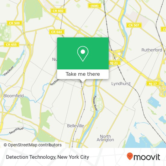 Detection Technology map