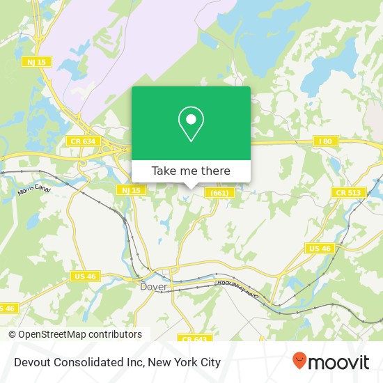 Mapa de Devout Consolidated Inc