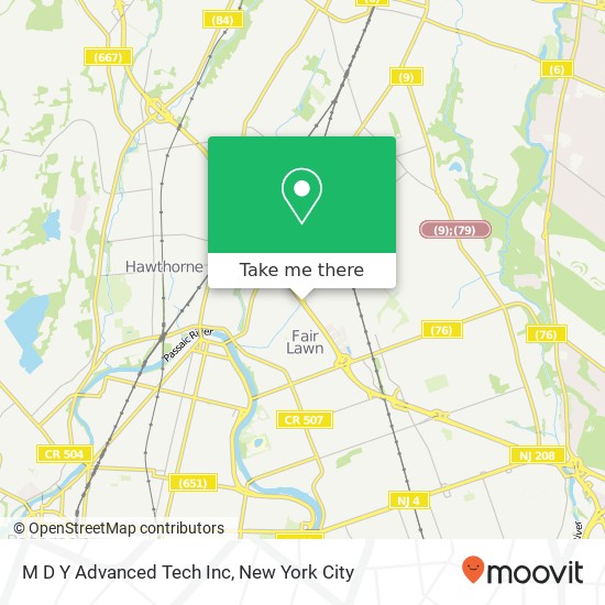 M D Y Advanced Tech Inc map