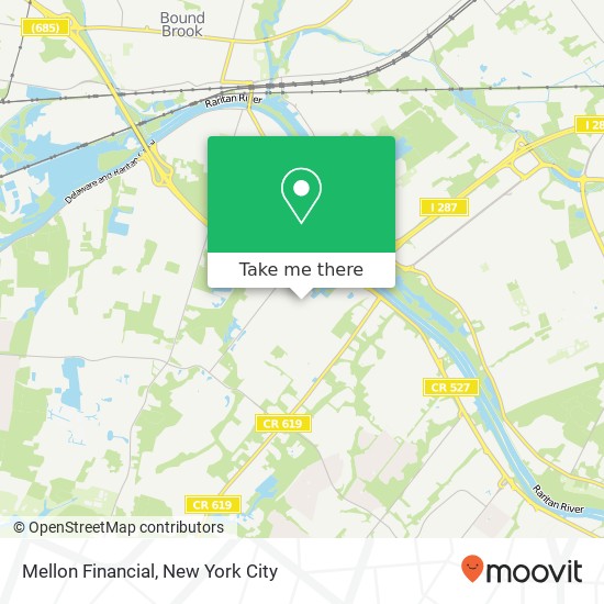 Mapa de Mellon Financial
