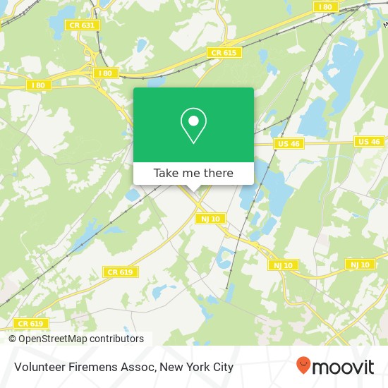 Volunteer Firemens Assoc map