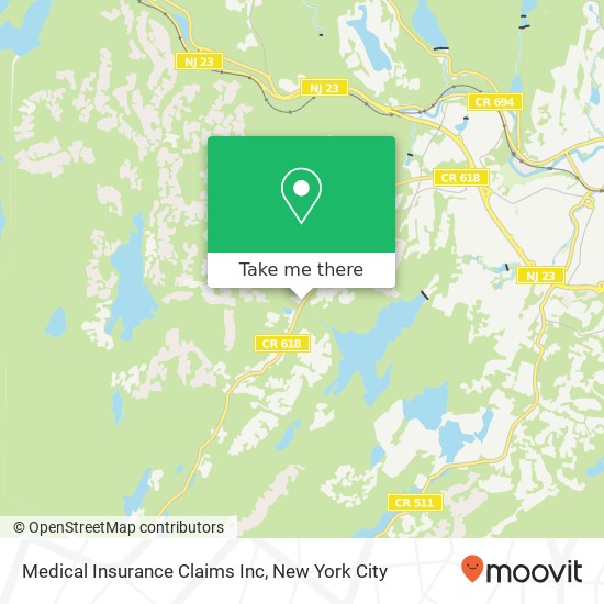 Medical Insurance Claims Inc map