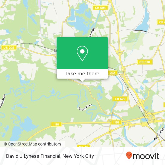 David J Lyness Financial map
