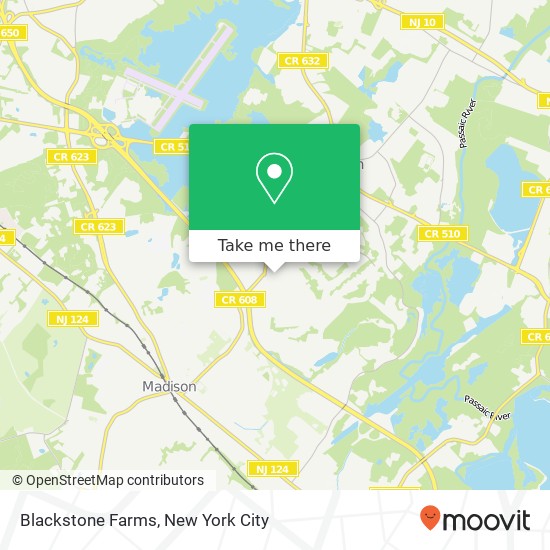 Blackstone Farms map