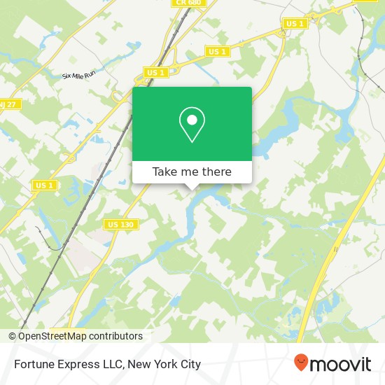 Fortune Express LLC map