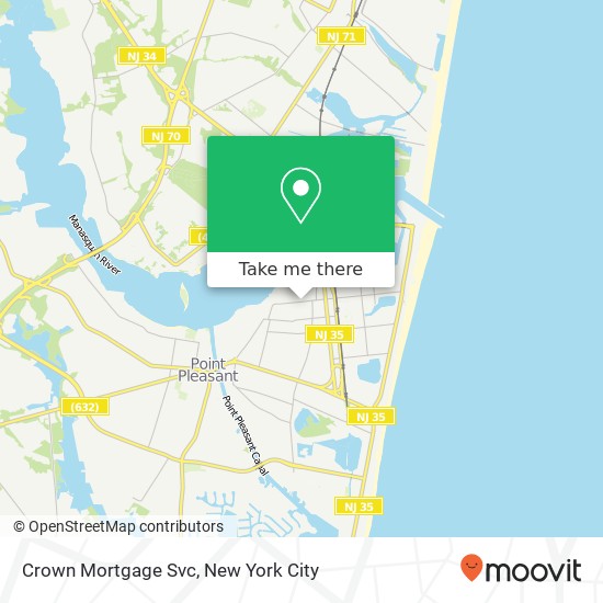 Crown Mortgage Svc map