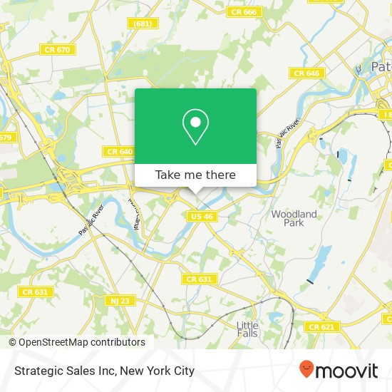 Strategic Sales Inc map