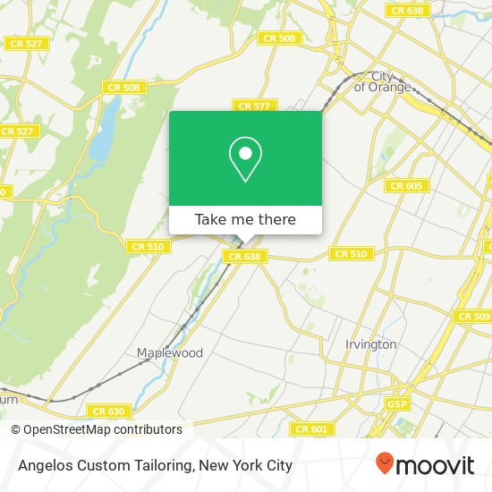 Mapa de Angelos Custom Tailoring