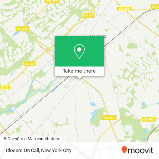 Closers On Call map