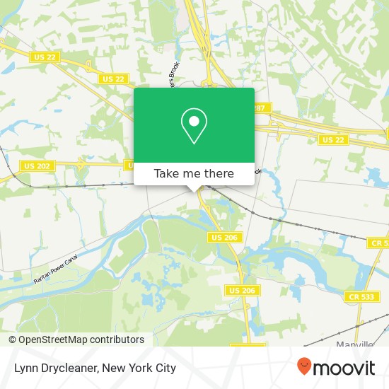 Mapa de Lynn Drycleaner