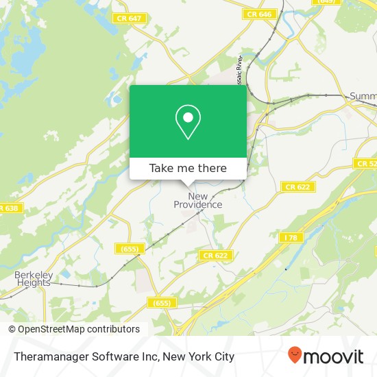 Theramanager Software Inc map