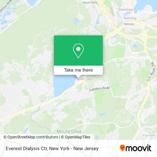 Everest Dialysis Ctr map