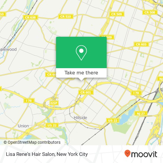 Lisa Rene's Hair Salon map