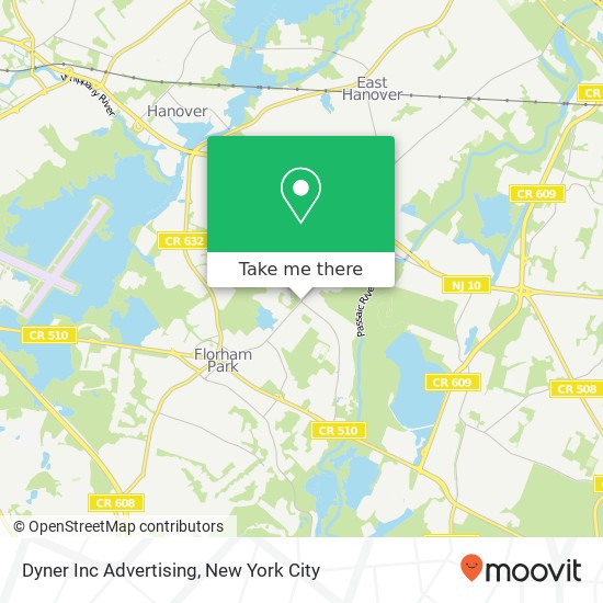 Dyner Inc Advertising map