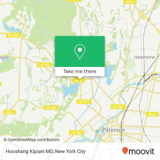 Hooshang Kipiani MD map