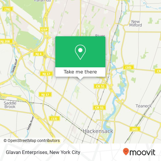 Mapa de Glavan Enterprises