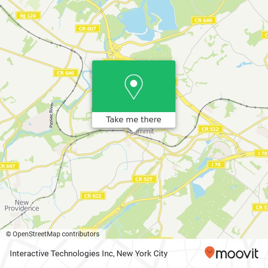 Interactive Technologies Inc map