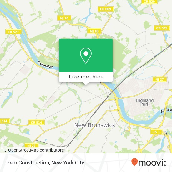 Pem Construction map