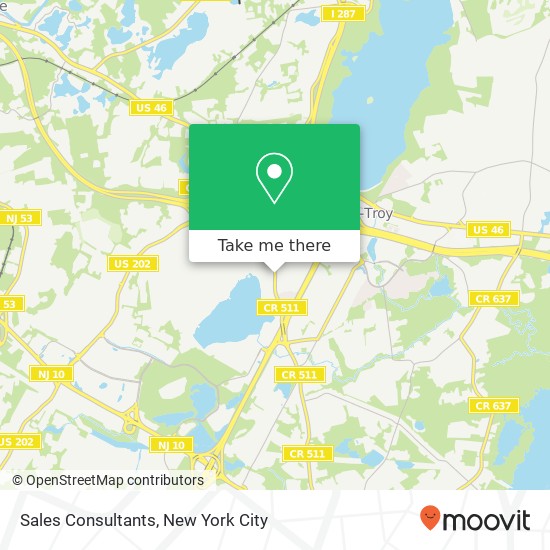 Sales Consultants map