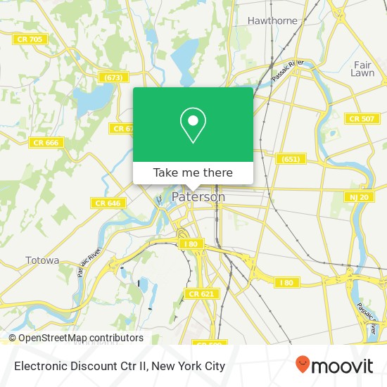 Mapa de Electronic Discount Ctr II