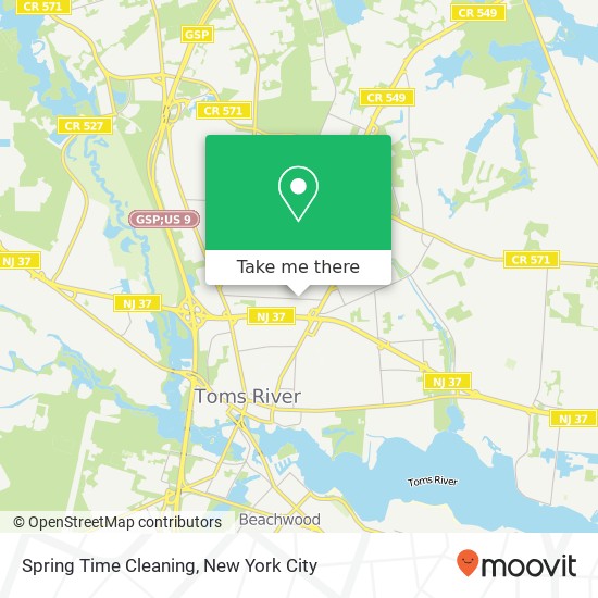 Mapa de Spring Time Cleaning