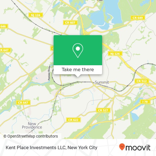 Mapa de Kent Place Investments LLC