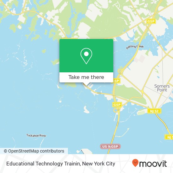 Educational Technology Trainin map