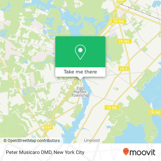 Mapa de Peter Musicaro DMD