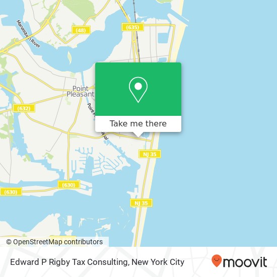 Edward P Rigby Tax Consulting map