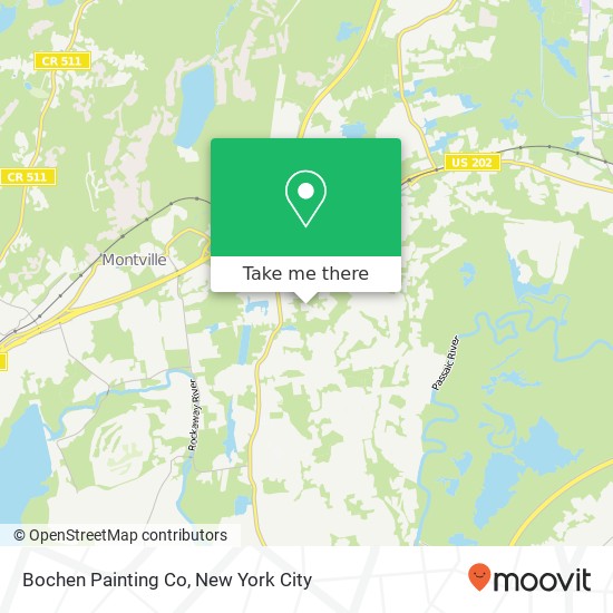 Mapa de Bochen Painting Co
