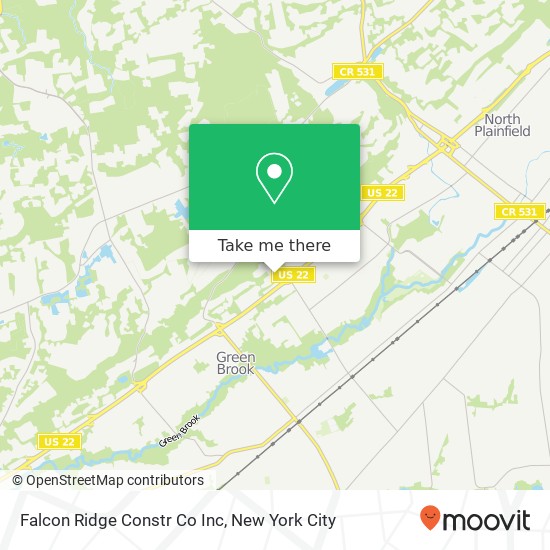 Mapa de Falcon Ridge Constr Co Inc