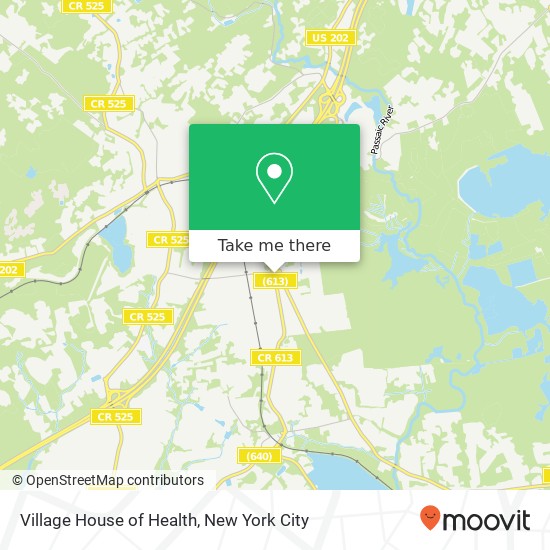 Village House of Health map