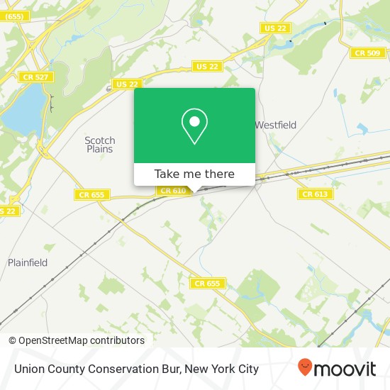 Union County Conservation Bur map