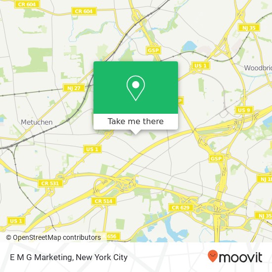 Mapa de E M G Marketing